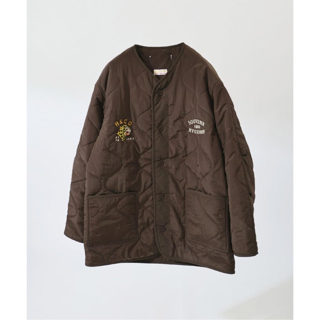 ベーセーストック B.C STOCK HYOーHYO LIP キルティングブルゾン