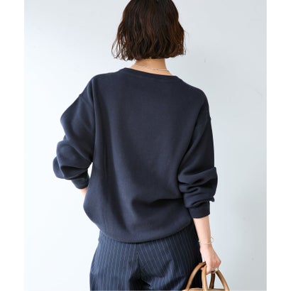 ベーセーストック B.C STOCK ANTS & ELEPHANTS 2TONE スウェットライクリバーシブルプルオーバー（ネイビー）｜詳細画像