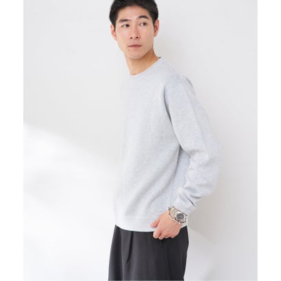 ベーセーストック B.C STOCK ANTS & ELEPHANTS 2TONE スウェットライクリバーシブルプルオーバー（グレーA）｜詳細画像