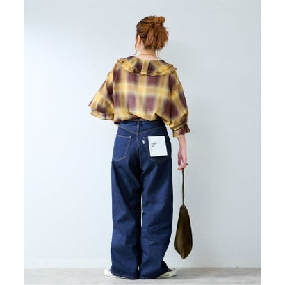 ベーセーストック B.C STOCK MID RISE STOVE PIPE JEAN （ネイビー）｜詳細画像
