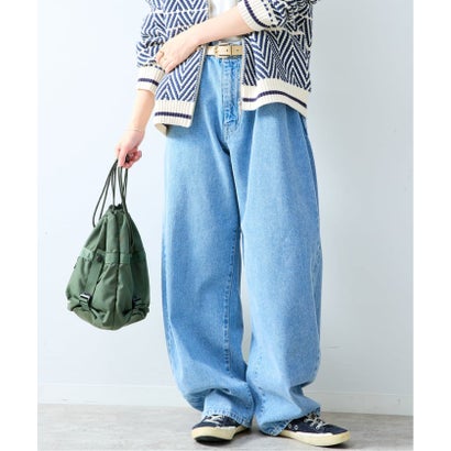 ベーセーストック B.C STOCK BALLOON FIT DENIM PT （ネイビー）｜詳細画像