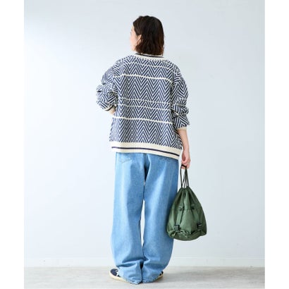 ベーセーストック B.C STOCK BALLOON FIT DENIM PT （ネイビー）｜詳細画像