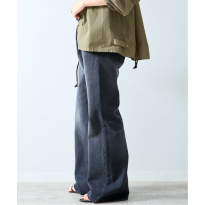 ベーセーストック B.C STOCK DENIM FLARE 5PK PT （ブラック）｜詳細画像