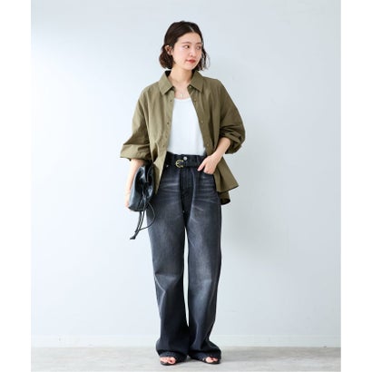 ベーセーストック B.C STOCK DENIM FLARE 5PK PT （ブラック）｜詳細画像
