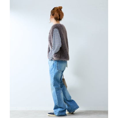 ベーセーストック B.C STOCK DENIM FLARE 5PK PT （ブラック）｜詳細画像