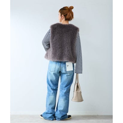 ベーセーストック B.C STOCK DENIM FLARE 5PK PT （ブラック）｜詳細画像