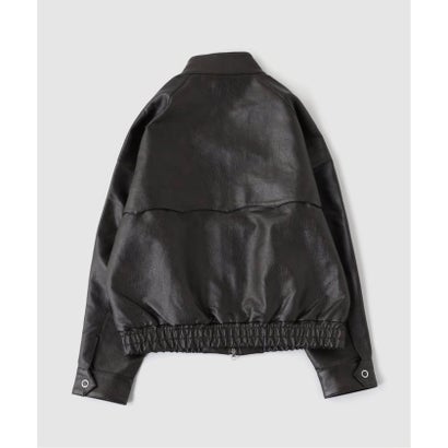 OSKR / オーエスケーアール 別注 SWING TOP LEATHER ブルゾン（ブラウン）｜詳細画像