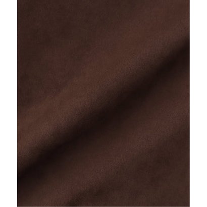 OSKR / オーエスケーアール 別注 FAUX SUEDE TRACK TOP ブルゾン（ブラウン）｜詳細画像
