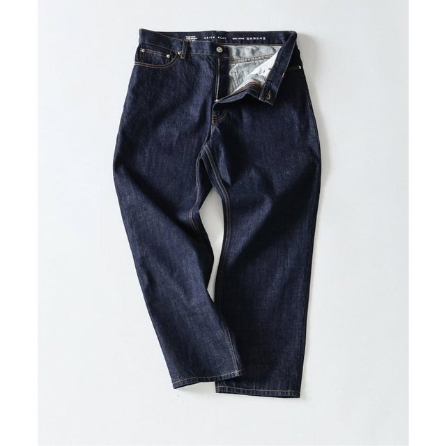 SLIM TAPERED JEANS （ネイビー）