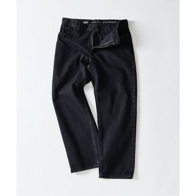 SLIM TAPERED JEANS （ブラック）