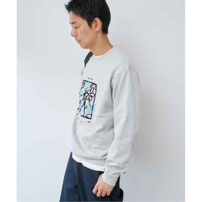 ベーセーストック B.C STOCK P of E BIG FLOWER EMB プルオーバー （グレー）｜詳細画像