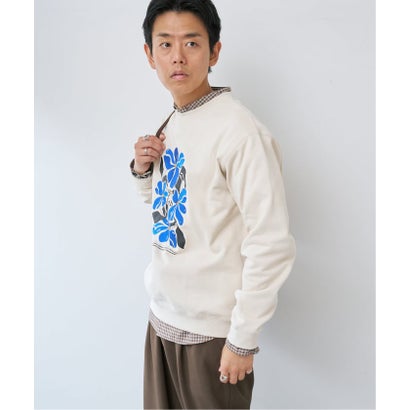 ベーセーストック B.C STOCK P of E BIG FLOWER EMB プルオーバー （グレー）｜詳細画像