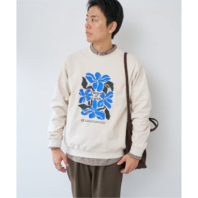ベーセーストック B.C STOCK P of E BIG FLOWER EMB プルオーバー （グレー）｜詳細画像