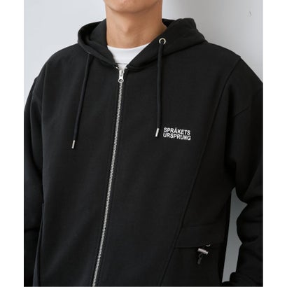 ベーセーストック B.C STOCK O.D.CARRY PKT ZIP PARKA （ブラック）｜詳細画像