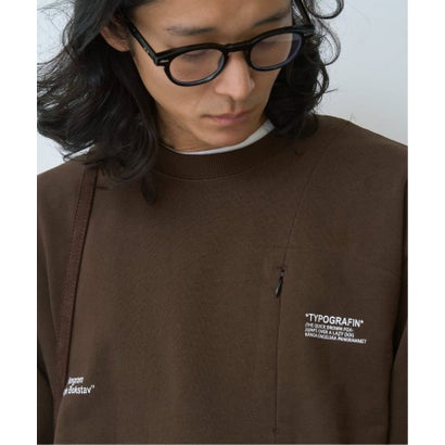 ベーセーストック B.C STOCK OLIVEDRAB CARRY PKT SWEAT （ブラウン）｜詳細画像