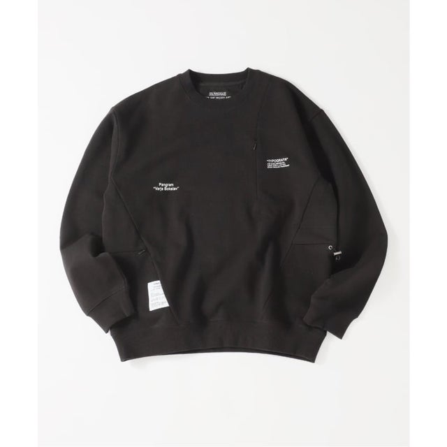 OLIVEDRAB CARRY PKT SWEAT （ブラック）