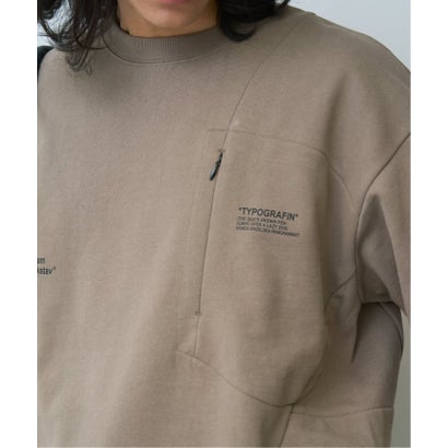 ベーセーストック B.C STOCK OLIVEDRAB CARRY PKT SWEAT （カーキ）｜詳細画像