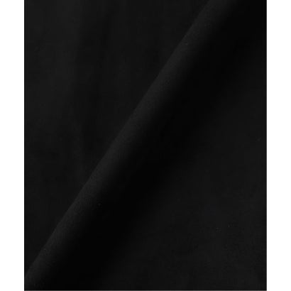 FAKE SUEDE OVER シャツ （ブラック）｜詳細画像