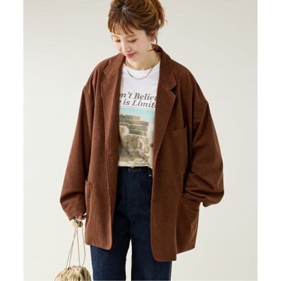 ベーセーストック B.C STOCK LOOSED CORDUROY ジャケット （ブラウン）｜詳細画像