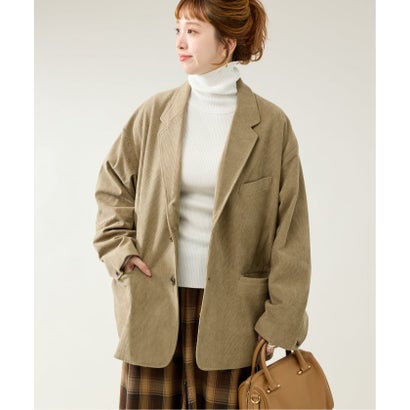 ベーセーストック B.C STOCK LOOSED CORDUROY ジャケット （ブラウン）｜詳細画像