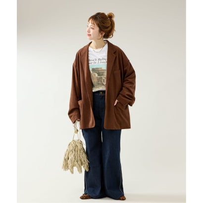 ベーセーストック B.C STOCK LOOSED CORDUROY ジャケット （ブラウン）｜詳細画像