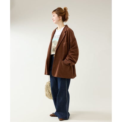 ベーセーストック B.C STOCK LOOSED CORDUROY ジャケット （ブラウン）｜詳細画像