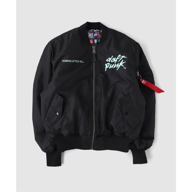ALPHA DAFT PUNK x ALPHA MA-1 JACKET （ブラック）
