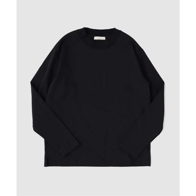 32G PONTE MOCK L/S TEE （ブラック）