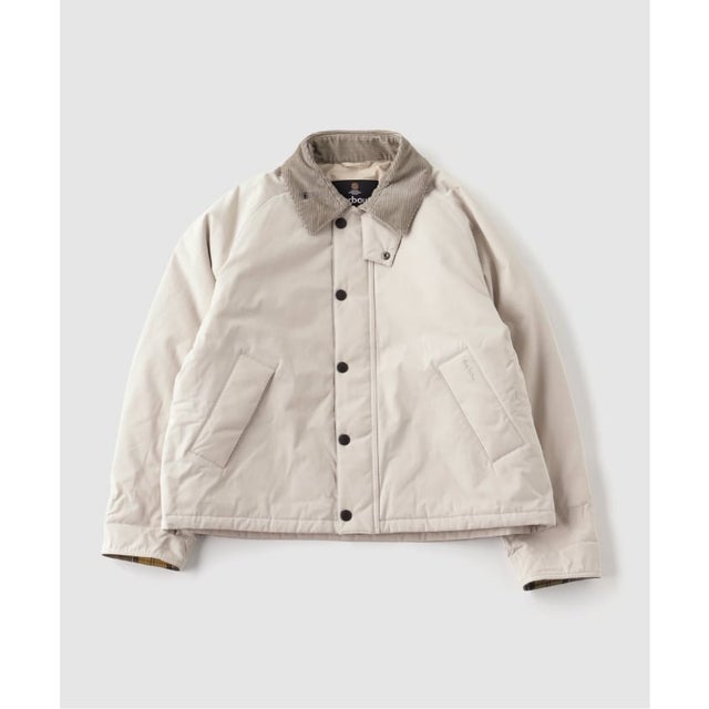 Barbour / バブアー PADDED ROLLBACK TRANSPORT JACKET （ホワイト A）