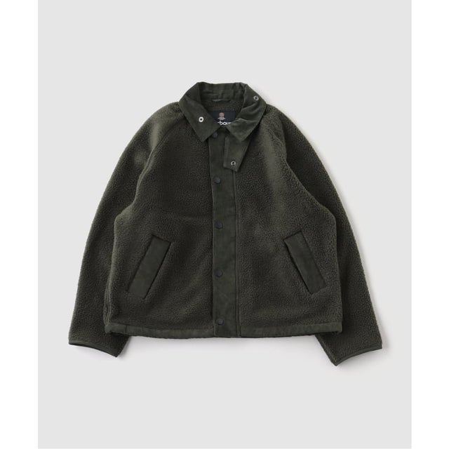 Barbour / バブアー TRANSPORT FLEECE JACKET （カーキ A）