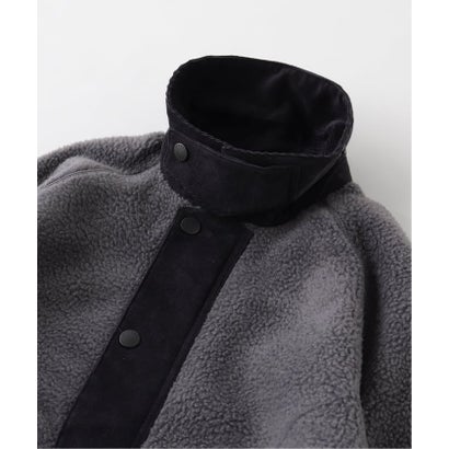 Barbour / バブアー TRANSPORT FLEECE JACKET （グレーA）｜詳細画像
