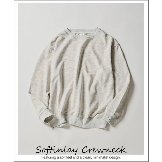 SOFTINLAY CREWNECK （ホワイト）