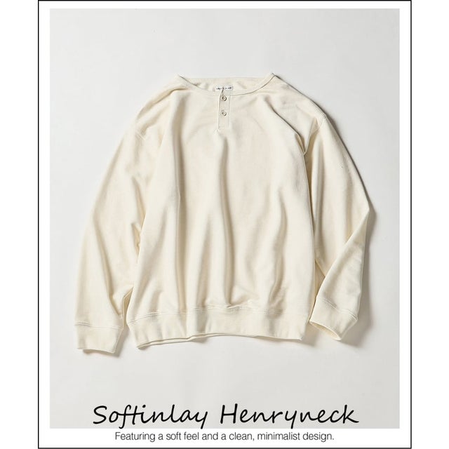 SOFTINLAY HENRYNECK （ホワイト）