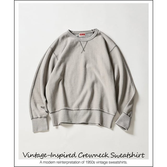 VINTAGE LIKE SWEAT クルーネック （ベージュ）