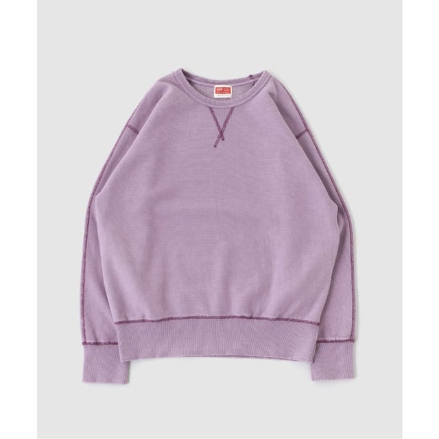 VINTAGE LIKE SWEAT クルーネック （パープル）