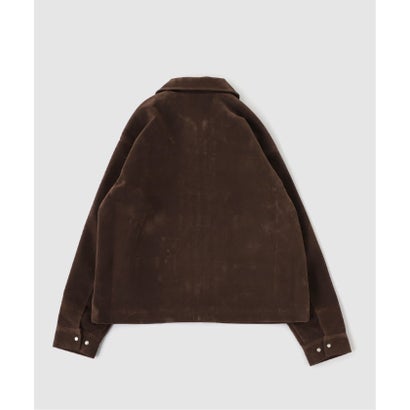 ベーセーストック B.C STOCK OSKR / オーエスケーアール 別注 FAUX SUEDE ジャケット （ブラウン）｜詳細画像