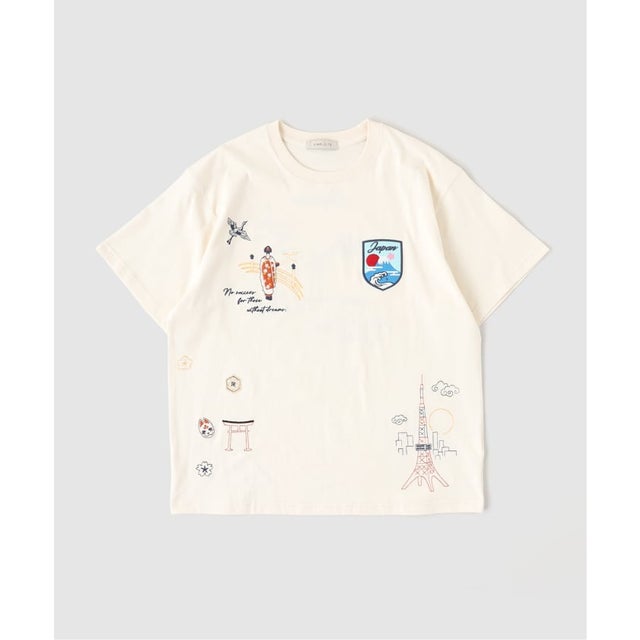 World Souvenir T-sh （ナチュラル）
