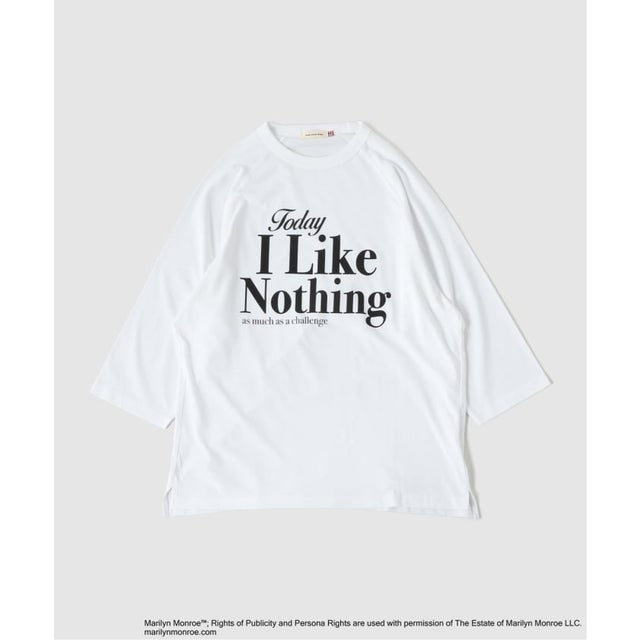 GOOD ROCK SPEED 別注 MONROE 7L/S Tee （ホワイト A）