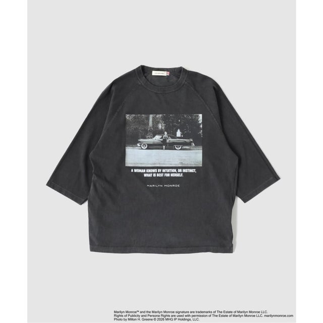 GOOD ROCK SPEED 別注 MONROE 7L/S Tee （ブラック）