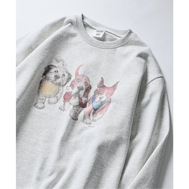 DOG&CAT ASSORTMENT プルオーバー （ホワイト）