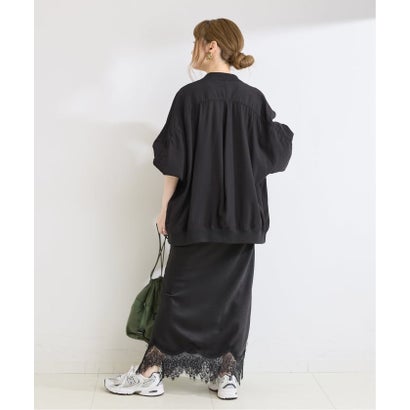 ベーセーストック B.C STOCK 《追加》レーヨンツイルブルゾン（ベージュ）｜詳細画像