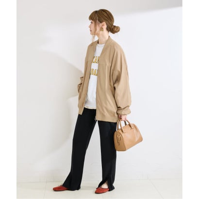 ベーセーストック B.C STOCK 《追加》レーヨンツイルブルゾン（ベージュ）｜詳細画像