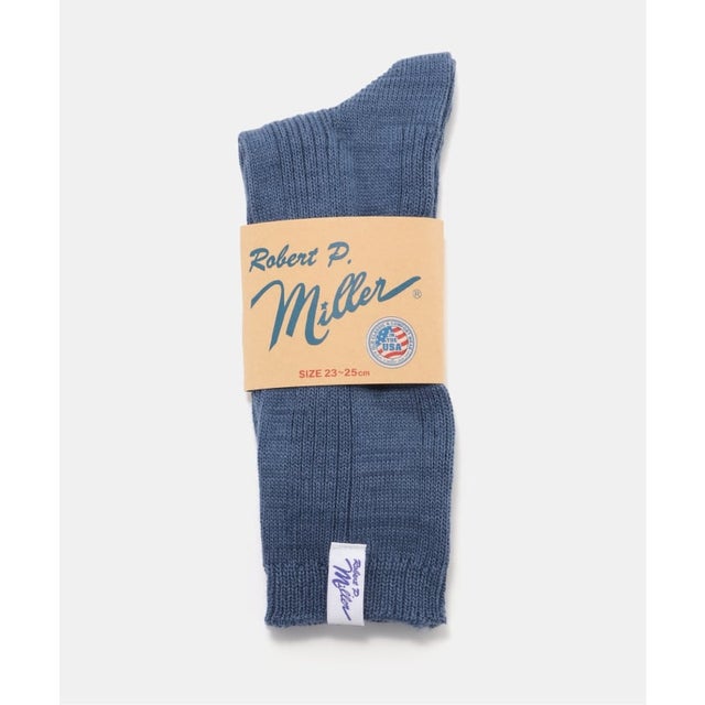 《追加》Miller / ミラー 1P SOX -crew- （ネイビー）