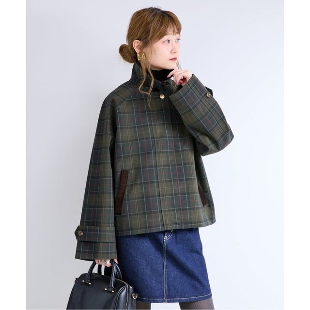 BARBOUR / バブアー sandra showerproof jacket（ネイビー）