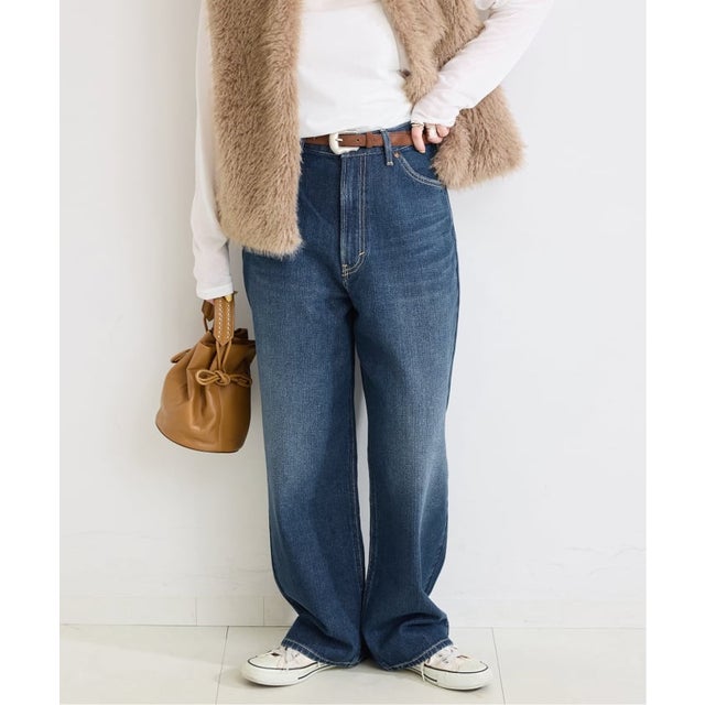 《予約》ウォッシャブル / Lee / リー 別注 RIDERS PANTS （ブルー A）