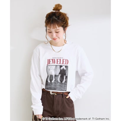 ベーセーストック B.C STOCK GOOD ROCK SPEED / グッドロックスピード 別注 OTHER ロンTEE 2 （ホワイト A）｜詳細画像