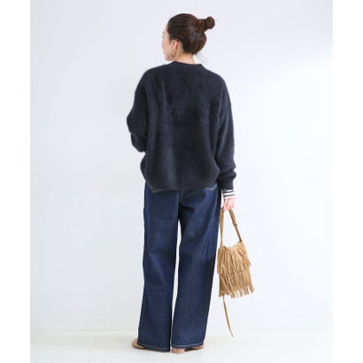 ベーセーストック B.C STOCK 《予約》【WEB+一部店舗限定】FOXカシミヤ Vネックプルオーバー （ネイビー）｜詳細画像