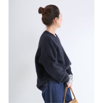 ベーセーストック B.C STOCK 《予約》【WEB+一部店舗限定】FOXカシミヤ Vネックプルオーバー （ホワイト）｜詳細画像