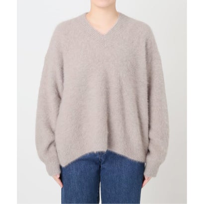 ベーセーストック B.C STOCK 《予約》【WEB+一部店舗限定】FOXカシミヤ Vネックプルオーバー （ホワイト）｜詳細画像