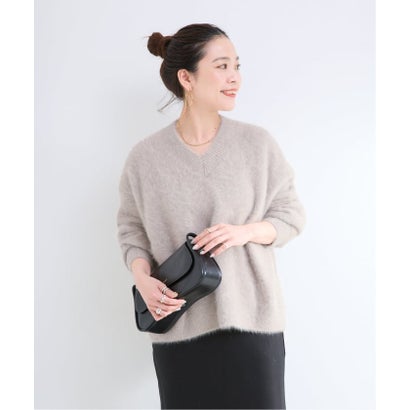 ベーセーストック B.C STOCK 《予約》【WEB+一部店舗限定】FOXカシミヤ Vネックプルオーバー （グレーA）｜詳細画像